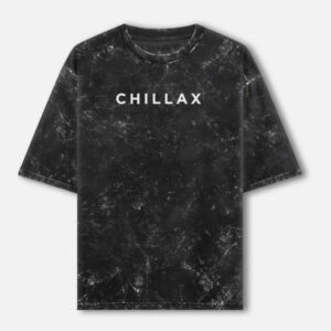 C H I L L A X - Unisex Acid Washed Oversized T-Shirt